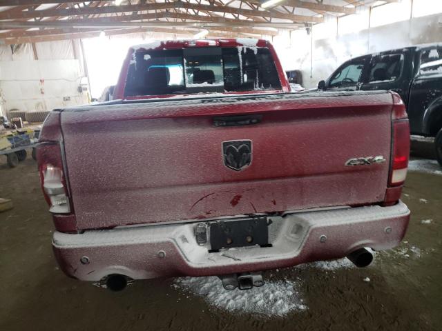 1D7RV1CT4AS116012 - 2010 DODGE RAM 1500 RED photo 6