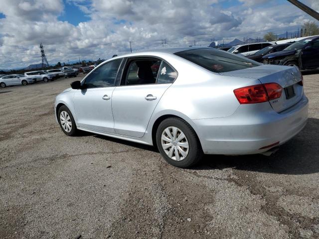 3VW2K7AJ6EM254008 - 2014 VOLKSWAGEN JETTA BASE SILVER photo 2