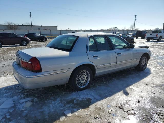 2MEFM74W3XX696708 - 1999 MERCURY GRAND MARQ GS SILVER photo 3