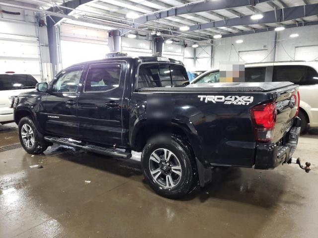 5TFCZ5ANXJX134730 - 2018 TOYOTA TACOMA DOUBLE CAB 黑色 照片 2