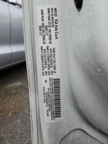 ZFBERFABXH6E11225 - 2017 RAM PROMASTER თეთრი ფოტო 14