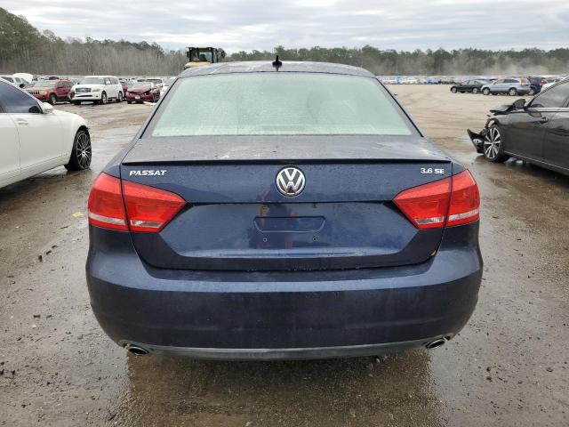 1VWBM7A33CC077931 - 2012 VOLKSWAGEN PASSAT SE BLUE photo 6