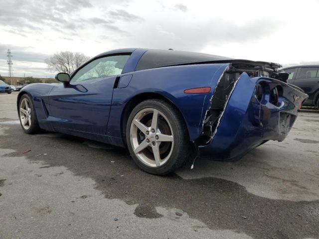 1G1YY24U255126755 - 2005 CHEVROLET CORVETTE BLUE photo 2