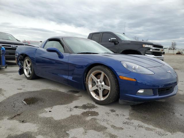 1G1YY24U255126755 - 2005 CHEVROLET CORVETTE BLUE photo 4