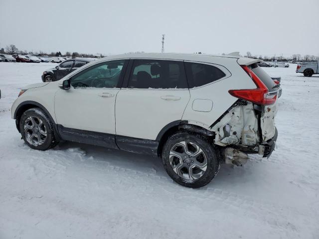 2HKRW2H53JH129436 - 2018 HONDA CR-V EX WHITE photo 2