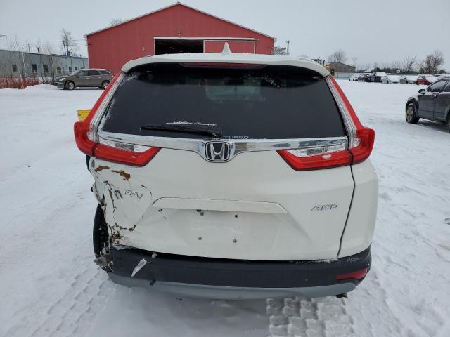 2HKRW2H53JH129436 - 2018 HONDA CR-V EX WHITE photo 6