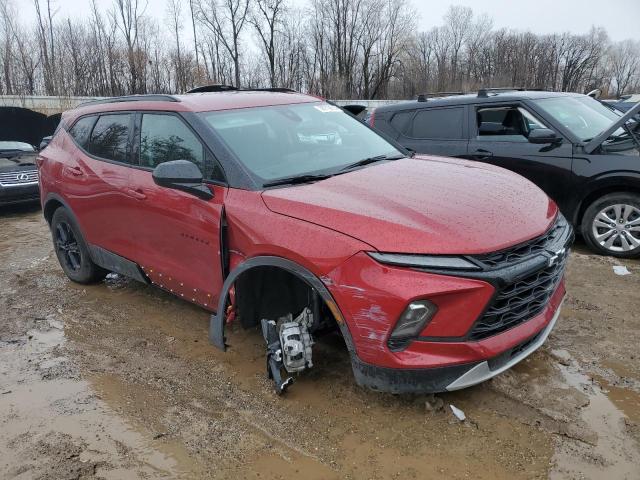 3GNKBCR47PS198788 - 2023 CHEVROLET BLAZER 2LT RED photo 4