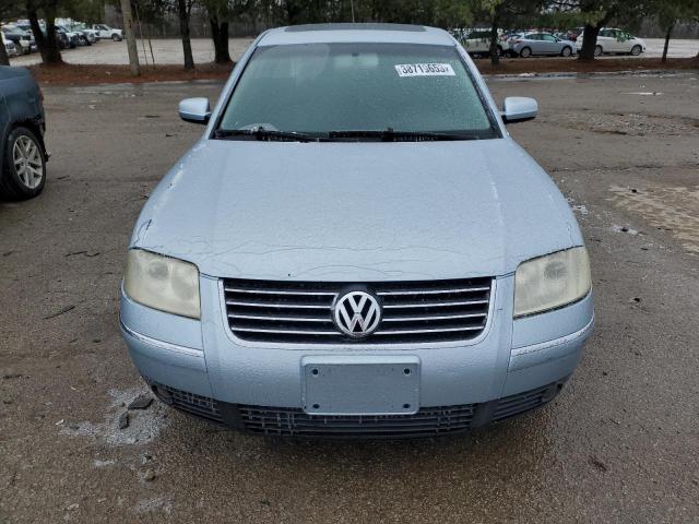 WVWPD63B74E083616 - 2004 VOLKSWAGEN PASSAT GLS BLUE photo 5