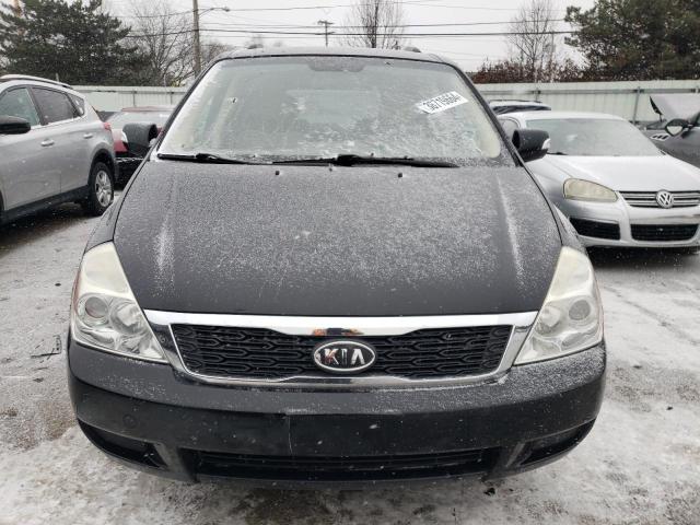 KNDMG4C76C6458284 - 2012 KIA SEDONA LX BLACK photo 5