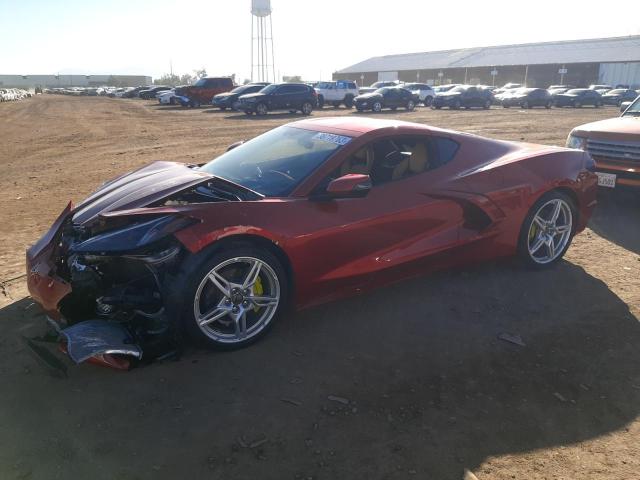 1G1YB2D46M5117508 - 2021 CHEVROLET CORVETTE STINGRAY 2LT RED photo 1