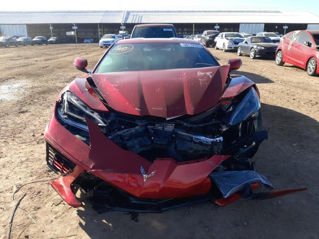 1G1YB2D46M5117508 - 2021 CHEVROLET CORVETTE STINGRAY 2LT RED photo 5