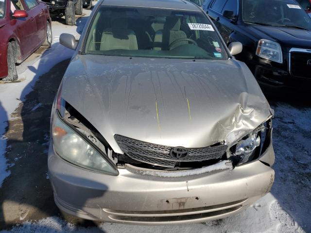 4T1BE32K12U582398 - 2002 TOYOTA CAMRY LE TAN photo 5