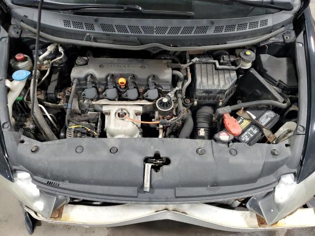 19XFA1F67BE001987 - 2011 HONDA CIVIC LX-S Սև լուսանկար 11