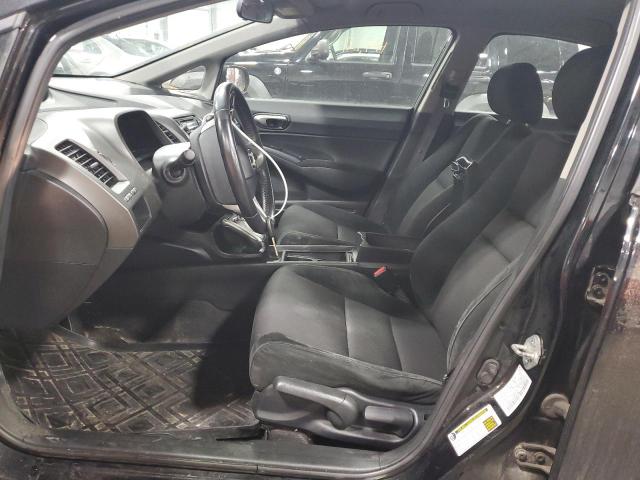 19XFA1F67BE001987 - 2011 HONDA CIVIC LX-S Սև լուսանկար 7