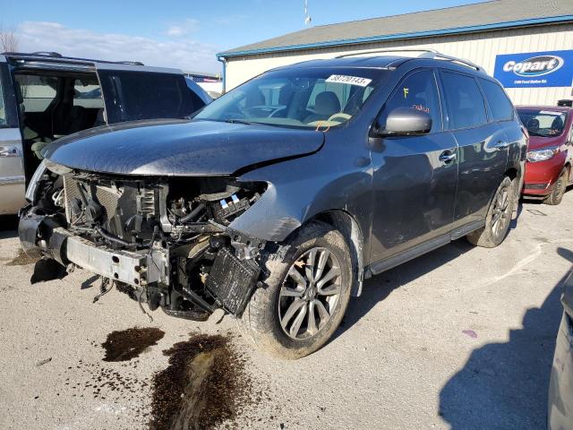 5N1AR2MM2FC718526 - 2015 NISSAN PATHFINDER S 灰色 照片 1