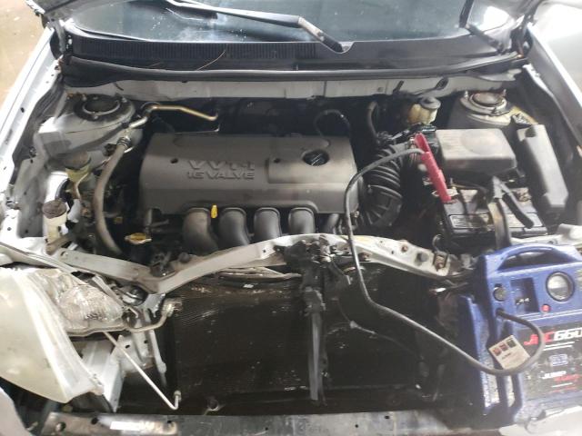 2T1KR32E56C611746 - 2006 TOYOTA COROLLA MA XR SILVER photo 11