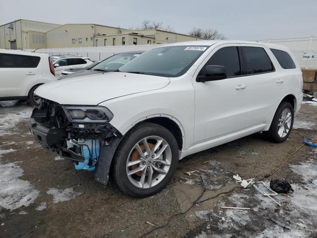 1C4RDJDG4PC693463 - 2023 DODGE DURANGO GT WHITE photo 1