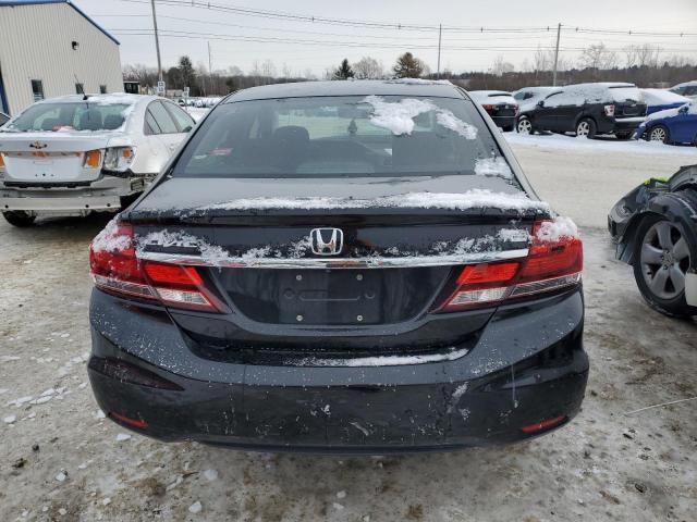 19XFB2F52EE080368 - 2014 HONDA CIVIC LX BLACK photo 6