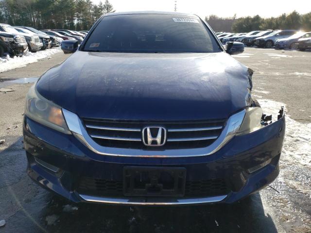 1HGCR2F77DA094771 - 2013 HONDA ACCORD EX BLUE photo 5