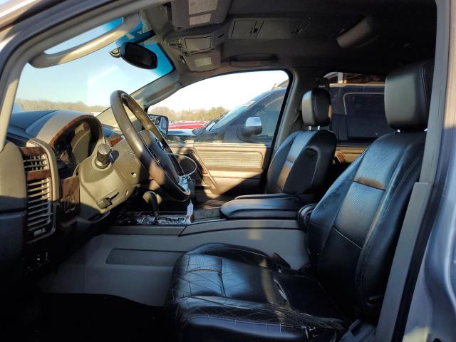 5N1AA08A64N713293 - 2004 NISSAN ARMADA SE SILVER photo 7