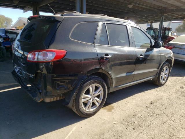 5NMSK4AG5AH383893 - 2010 HYUNDAI SANTA FE LIMITED BLACK photo 3