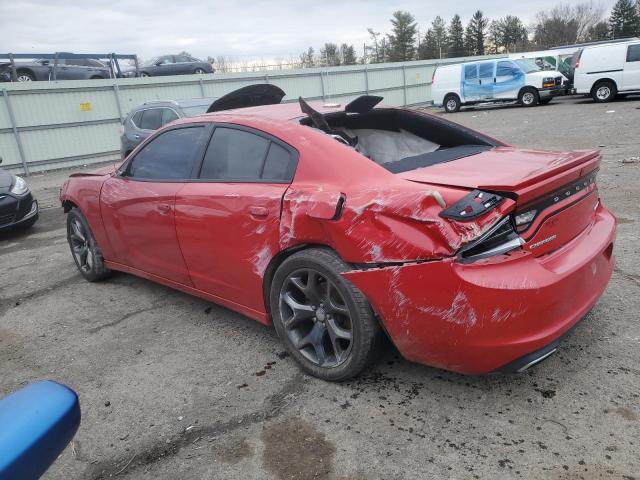 2C3CDXHG8FH858367 - 2015 DODGE CHARGER SXT RED photo 2