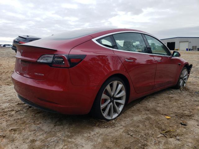 5YJ3E1EB2JF055373 - 2018 TESLA MODEL 3 RED photo 3