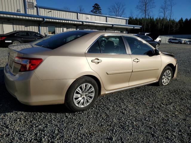 4T4BF1FK4CR205146 - 2012 TOYOTA CAMRY BASE TAN photo 3