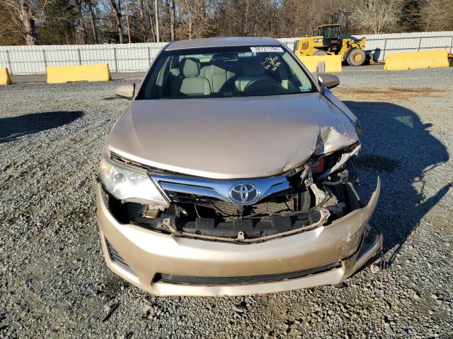 4T4BF1FK4CR205146 - 2012 TOYOTA CAMRY BASE TAN photo 5