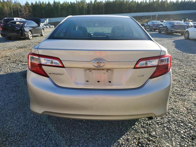 4T4BF1FK4CR205146 - 2012 TOYOTA CAMRY BASE TAN photo 6