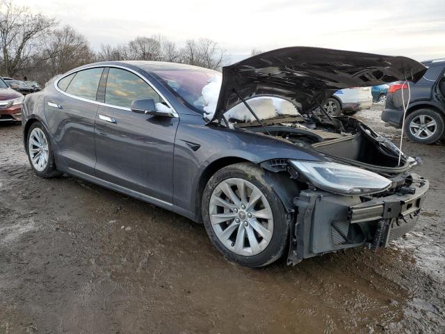 5YJSA1E2XHF223777 - 2017 TESLA MODEL S 灰色 照片 4