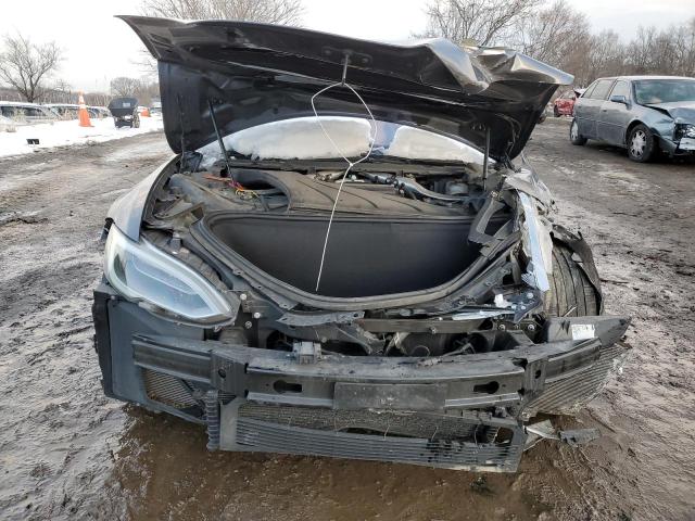 5YJSA1E2XHF223777 - 2017 TESLA MODEL S 灰色 照片 5