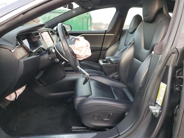 5YJSA1E2XHF223777 - 2017 TESLA MODEL S 灰色 照片 7