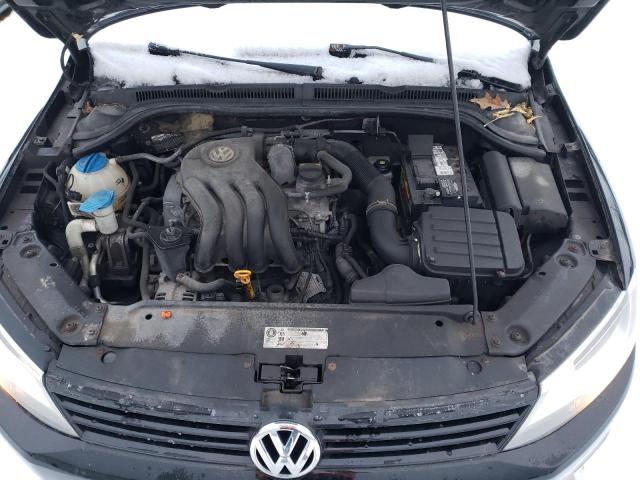 3VW1K7AJ1CM330906 - 2012 VOLKSWAGEN JETTA BASE BLACK photo 11