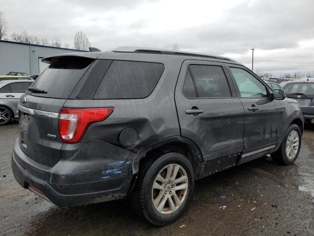 1FM5K8D88KGB40950 - 2019 FORD EXPLORER XLT GRAY photo 3