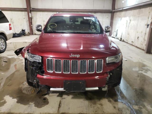 1C4RJFJG0FC855338 - 2015 JEEP GRAND CHER SUMMIT ბურგუნდია ფოტო 5