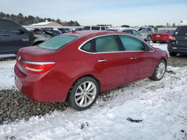 1G4PP5SK2C4213434 - 2012 BUICK VERANO RED photo 3