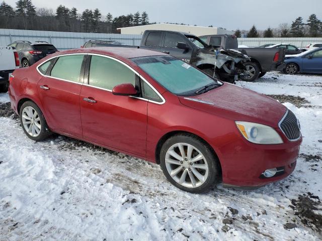 1G4PP5SK2C4213434 - 2012 BUICK VERANO RED photo 4