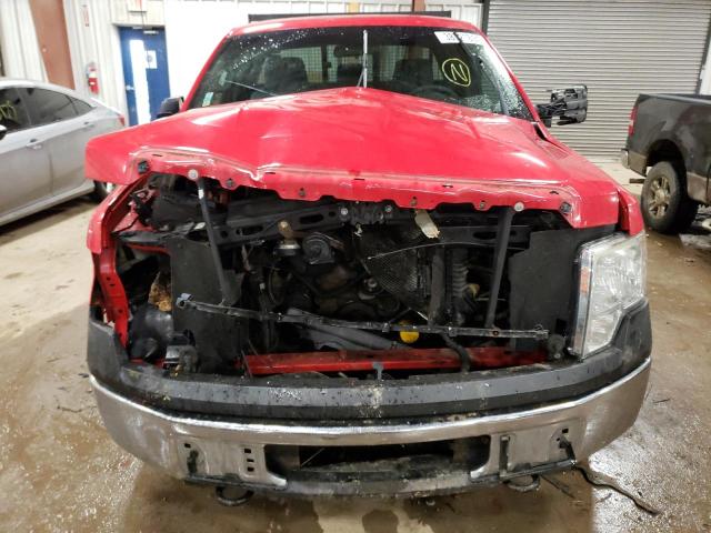 1FTMF1EM8BKD51280 - 2011 FORD F150 RED photo 5