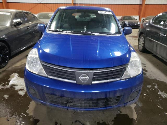 3N1BC13E18L456605 - 2008 NISSAN VERSA S BLUE photo 5