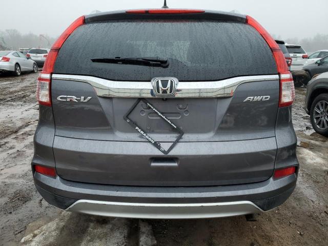 2HKRM4H79GH713013 - 2016 HONDA CR-V EXL GRAY photo 6