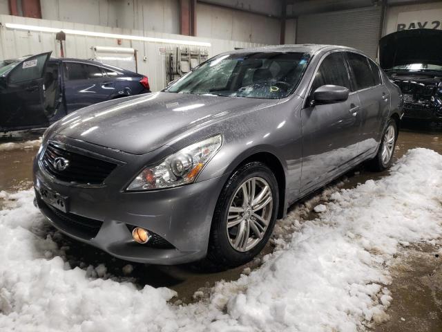 JN1CV6AR8DM758412 - 2013 INFINITI G37 GRAY photo 1