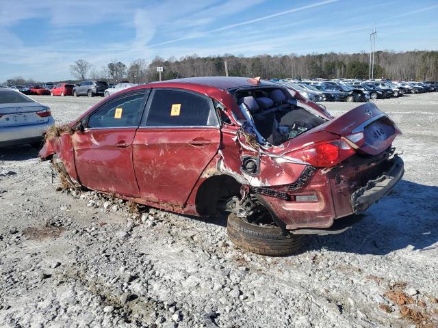 5NPEB4ACXEH943698 - 2014 HYUNDAI SONATA GLS BURGUNDY photo 2