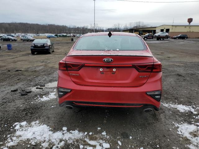 3KPF44AC6LE161043 - 2020 KIA FORTE GT RED photo 6