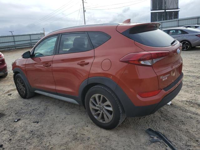 KM8J3CA42HU448268 - 2017 HYUNDAI TUCSON LIMITED ORANGE photo 2