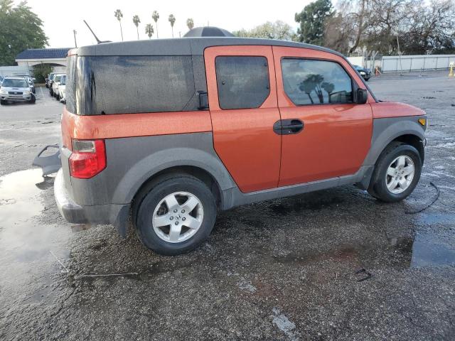 5J6YH18635L017353 - 2005 HONDA ELEMENT EX ORANGE photo 3