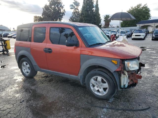 5J6YH18635L017353 - 2005 HONDA ELEMENT EX ORANGE photo 4