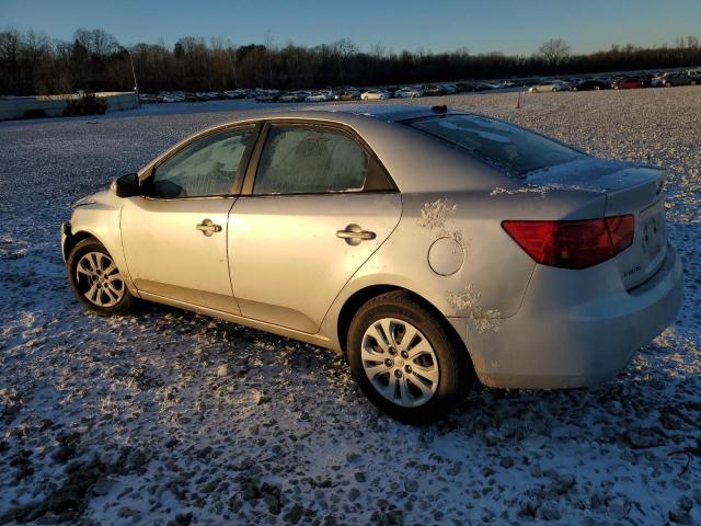 KNAFU4A27A5307026 - 2010 KIA FORTE EX SILVER photo 2