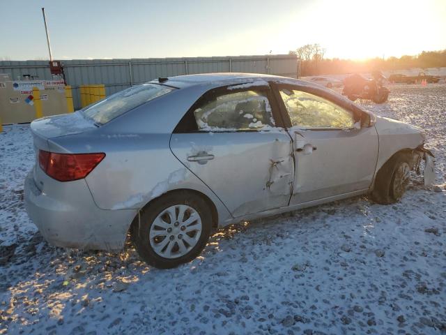 KNAFU4A27A5307026 - 2010 KIA FORTE EX SILVER photo 3