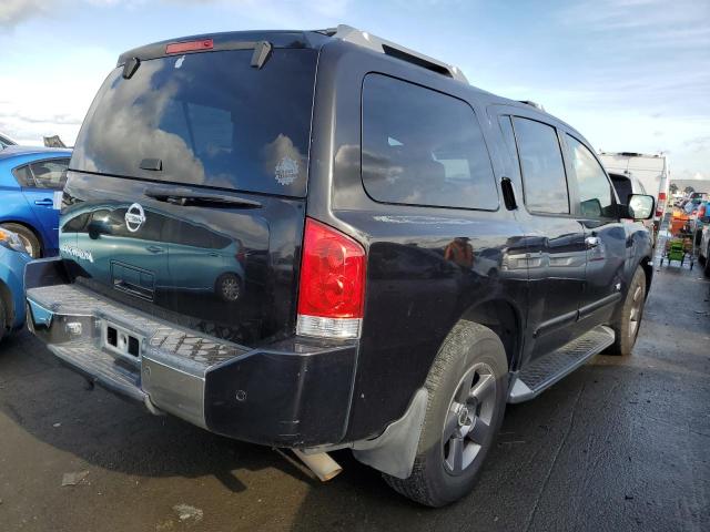 5N1AA08A05N707197 - 2005 NISSAN ARMADA SE BLACK photo 3